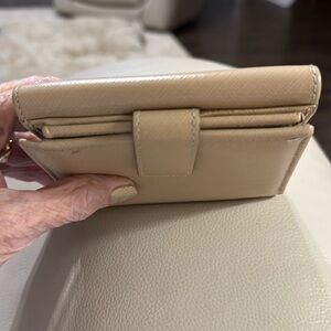 Salvatore Ferragamo double open wallet.